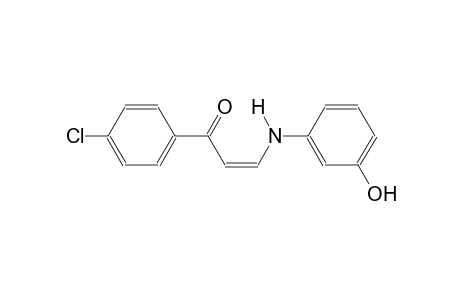 2-propen-1-one, 1-(4-chlorophenyl)-3-[(3-hydroxyphenyl)amino]-, (2Z)-