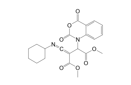2-(cyclohexyliminomethylene)-3-(2,4-diketo-3,1-benzoxazin-1-yl)succinic acid dimethyl ester