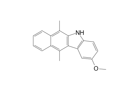 6,11-Dimethyl-2-methoxy-5H-benzo[b]carbazole