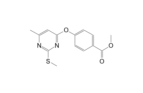 benzoic acid, 4-[[6-methyl-2-(methylthio)-4-pyrimidinyl]oxy]-, methyl ester