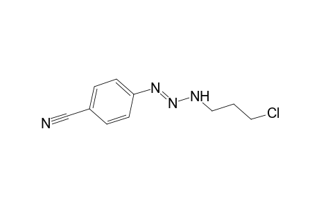 4-[2-(3-Chloranylpropylimino)hydrazinyl]benzenecarbonitrile
