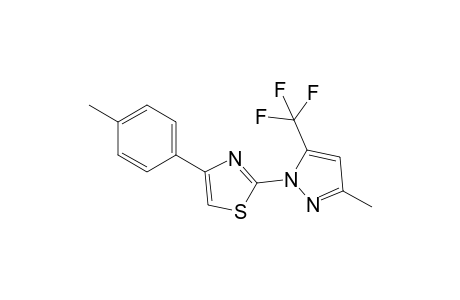 5-Trifluoromethyl-3-methyl-1-[4'-(4"-tolyl)thiazol-2'-yl]pyrazole