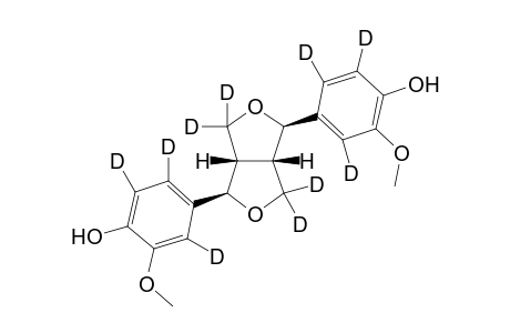 (+-)-(8R,8'R)-[9,9'-2H2,OC2H3]Pinoresinol