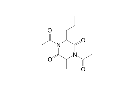 1,4-Diacetyl-3-methyl-6-propylpiperazine-2,5-dione
