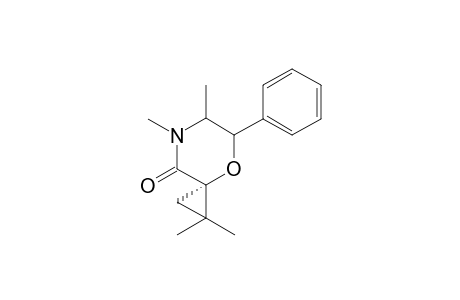 1,2-Dimethyl-3-phenyl[1,4]oxazin-6-one-5-spiro-(1'-2',2'-dimethylcyclopropane)