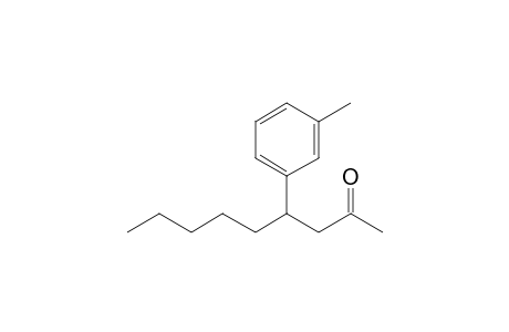 4-(3-Methylphenyl)nonan-2-one