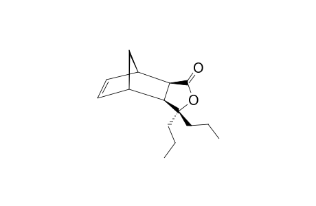 5,5-Dipropyl-4-oxa-exo-tricyclo-[5.2.0(2,6)]-dec-8-en-3-one