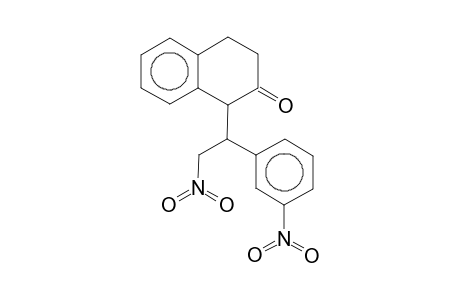 1-[2-Nitro-1-(3-nitrophenyl)ethyl]-3,4-dihydro-2(1H)-naphthalenone