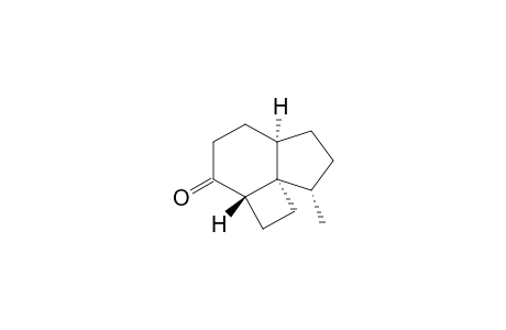 Cyclobut[d]inden-3(1H)-one, octahydro-8-methyl-, (2a.alpha.,5a.beta.,8.beta.,8aS*)-(.+-.)-