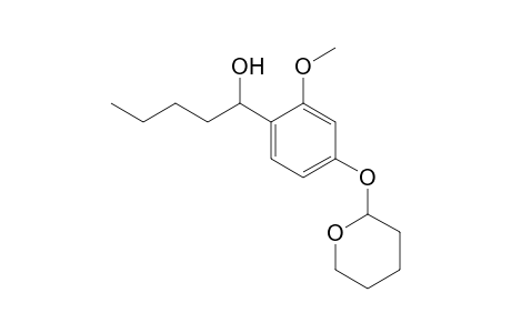 1-(1'-Hydroxypenty)-[4-[(tetrahydropyran-2"-yl)oxy]-2-methoxybenzene