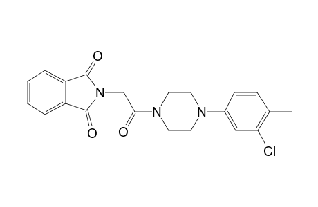 1-[3-Chloro-4-methylphenyl]-4-phthalimidoacetyl piperazine