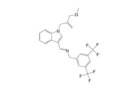 3,5-BIS-(TRIFLUOROMETHYL)-BENZYL-[1-(2-METHOXYMETHYL-ALLYL)-1H-INDOL-3-YLMETHYLENE]-AMINE