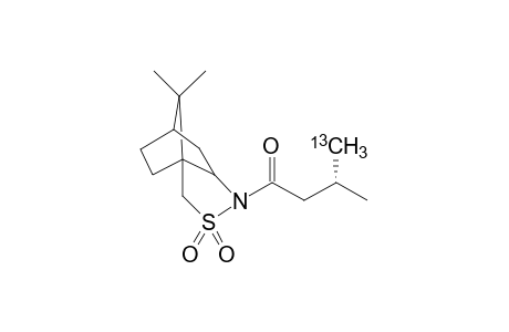 (1S)-N-{(3R)-[4-13C]-3-Methylbutanoyl}-1,10-camphorsultam