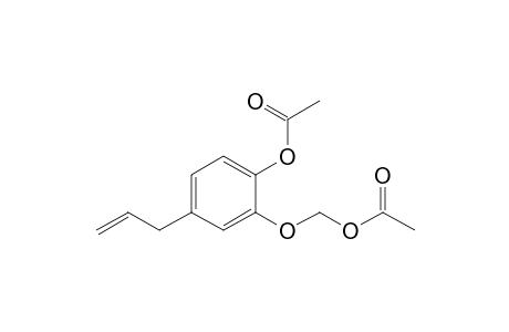 (2-acetoxy-5-allyl-phenoxy)methyl acetate