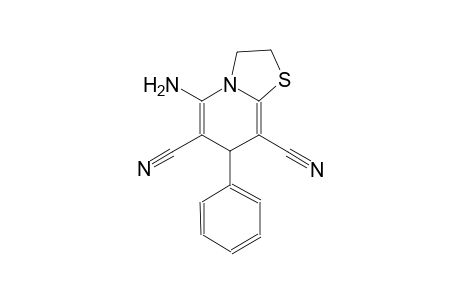 5-Amino-7-phenyl-2,3-dihydro-7H-thiazolo[3,2-a]pyridine-6,8-dicarbonitrile