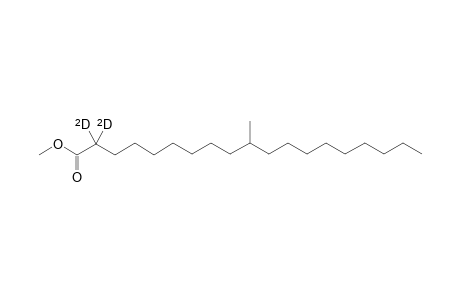 Methyl-2,2-dideutero-10-dl-methylnonadecanoate