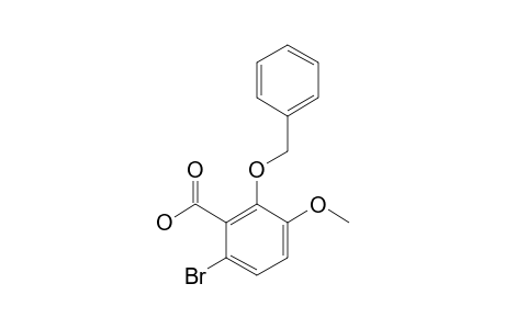 2-BENZYLOXY-6-BROMO-3-METHOXY-BENZOIC-ACID