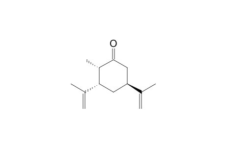 (2S,3S,5S)-2-Methyl-3,5-di(1-methylethenyl)cyclohexanone