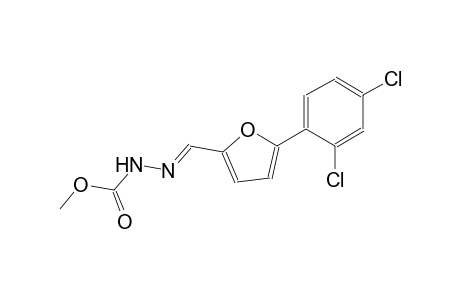 methyl (2E)-2-{[5-(2,4-dichlorophenyl)-2-furyl]methylene}hydrazinecarboxylate