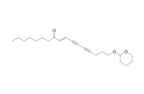 (E)-17-(2-oxanyloxy)-8-heptadec-9-en-11,13-diynone