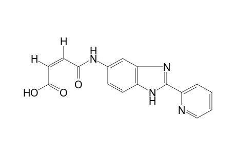 N-[2-pyridyl)-5-benzimidazol]maleamic acid