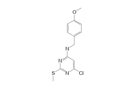 6-CHLORO-N-(4-METHOXYBENZYL)-2-METHYLTHIOPYRIMIDIN-4-AMINE