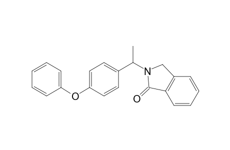 2-[1-(4-phenoxyphenyl)-ethyl]-2,3-dihydroisoindol-1-one