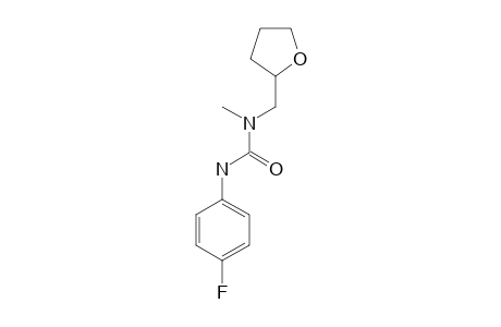3-(p-fluorophenyl)-1-methyl-1-(tetrahydrofurfuryl)urea