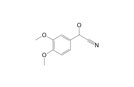 2-(3,4-dimethoxyphenyl)-2-hydroxyacetonitrile