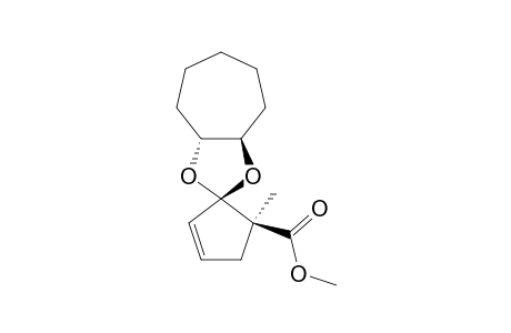 METHYL-(1S)-2,2-[(1'R,2'R)-CYCLOHEPTANE-1',2'-DIOXY]-1-METHYL-3-CYCLOPENTENECARBOXYLATE