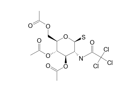 3,4,6-TRI-O-ACETYL-2-DEOXY-1-THIO-2-TRICHLOROACETAAMIDO-BETA-D-GLUCOPYRANOSE