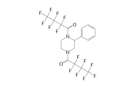 2-Phenylpiperazine, N,N'-di-hfb