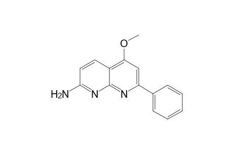 1,8-Naphthyridin-2-amine, 5-methoxy-7-phenyl-