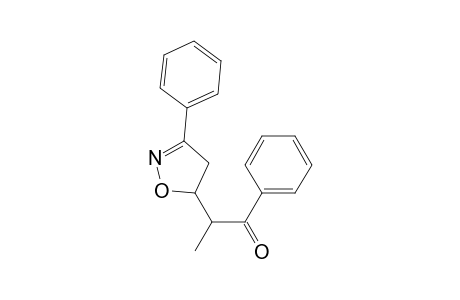 5-(2-Oxo-1-methyl-2-phenylethyl)-3-phenyl-2-isoxazoline