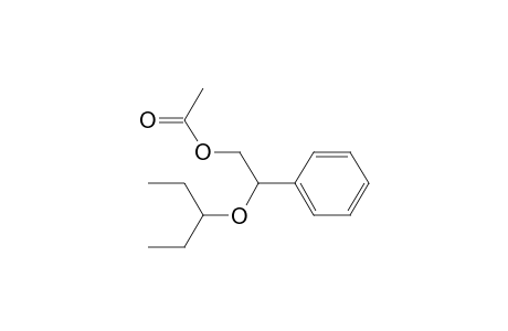 2-Acetoxy-1-(3-pentoxy)-1-phenylethane