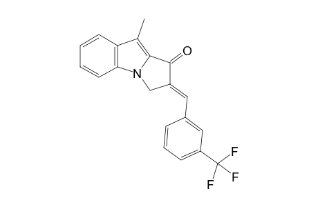 (2E)-9-Methyl-2-[3-(trifluoromethyl)benzylidene]-2,3-dihydro-1H-pyrrolo[1,2-a]indol-1-one