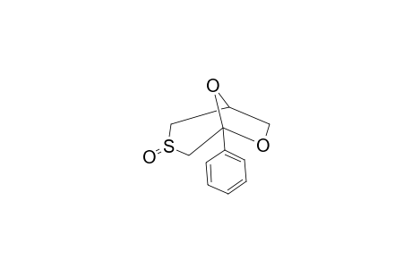 5-Phenyl-6,8-dioxa-3-thiabicyclo(3,2,1)octane 3-oxide