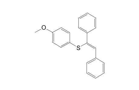 (Z)-(1,2-diphenylvinyl)(4-methoxyphenyl)sulfane