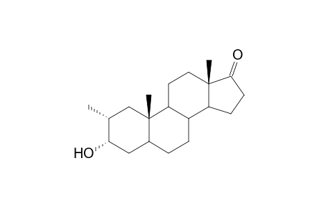 2.alpha.-Methyl-5.alpha.-androstan-3.alpha.-ol-17-one
