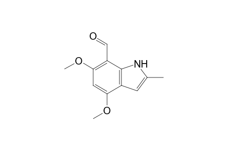 4,6-Dimethoxy-2-methyl-1H-indole-7-carbaldehyde