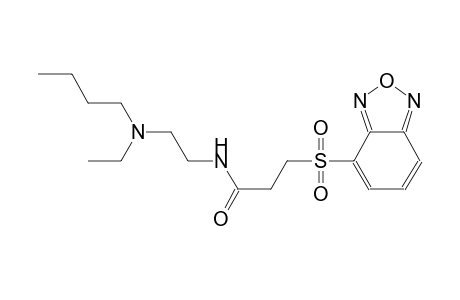 propanamide, 3-(2,1,3-benzoxadiazol-4-ylsulfonyl)-N-[2-(butylethylamino)ethyl]-