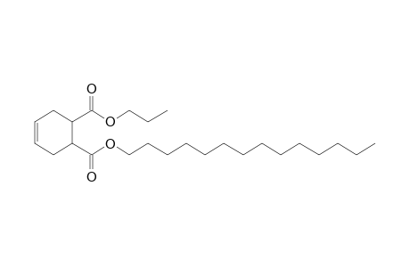 cis-Cyclohex-4-en-1,2-dicarboxylic acid, propyl tetradecyl ester