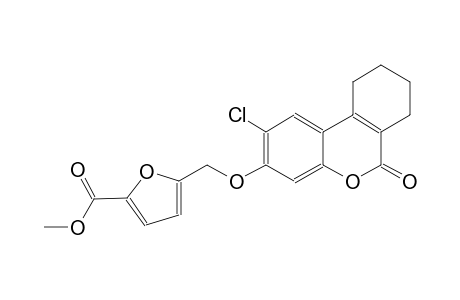 methyl 5-{[(2-chloro-6-oxo-7,8,9,10-tetrahydro-6H-benzo[c]chromen-3-yl)oxy]methyl}-2-furoate