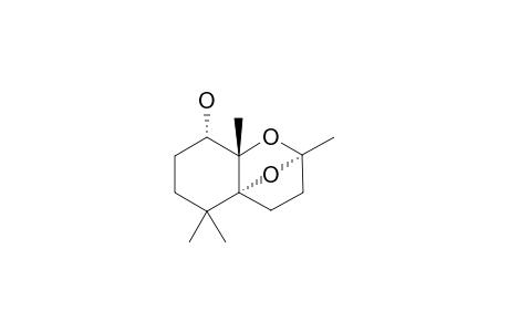 (ANTI)-2,2,6,8-TETRAMETHYL-7,11-DIOXOATRICYCLO-[6.2.2.0(1,6)]-UNDECAN-5-OL