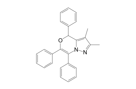 2,3-Dimethyl-4,6,7-triphenyl-4H-pyrazolo[5,1-c][1,4]oxazine