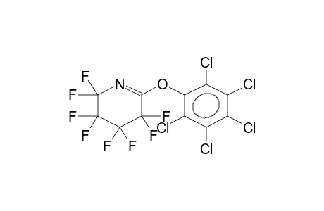 2-PENTACHLOROPHENOXY-3,3,4,4,5,5,6,6-OCTAFLUORO-1-AZACYCLOHEXENE