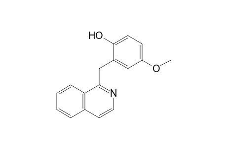 2-(1-isoquinolinylmethyl)-4-methoxyphenol