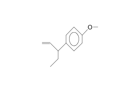 4-(1-Ethyl-2-propenyl)-anisol