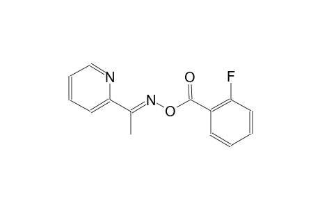 (1E)-1-(2-pyridinyl)ethanone O-(2-fluorobenzoyl)oxime