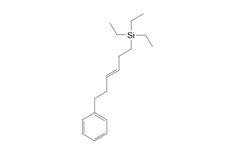 TRIETHYL-(6-PHENYL-3-HEXENYL)-SILANE